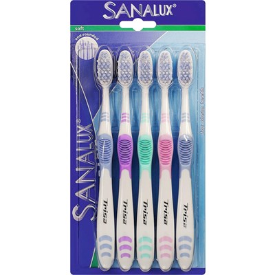 Zahnbürste Sanalux 5 Stk S