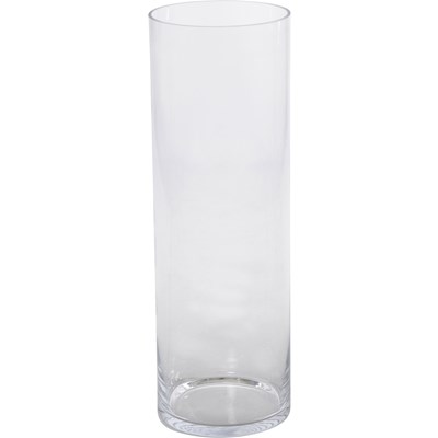 Vase en verre cylindrique XXL