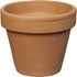 Pot de fleurs argile 17 cm