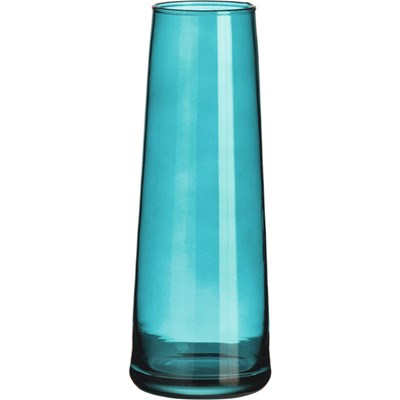 Vase en verre bleu foncé