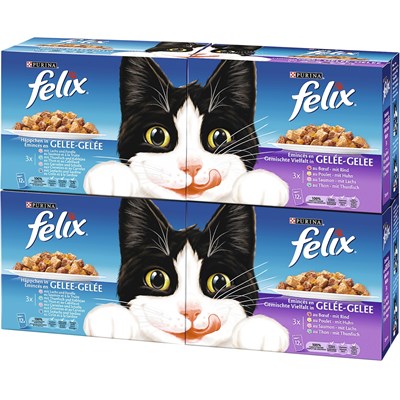 Aliment pour chats Felix 48 × 100 g