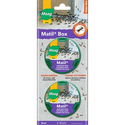 Matil Boîte à fourmis Maag 2 pièces