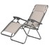 Chaise relax taupe