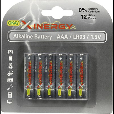 Batterie LR03 AAA 12Stk