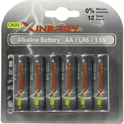 Batterie LR6 AA 12Stk