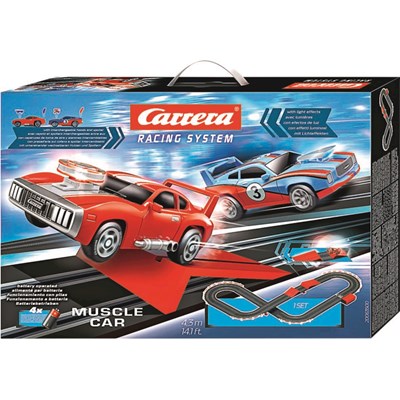 Carrera Racing Muscle Cars 4,3 m
