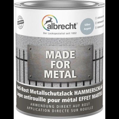 Hammerschlag-Lack silber 250 ml