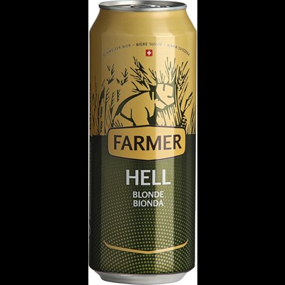 Bière Lager Farmer boîte 50 cl