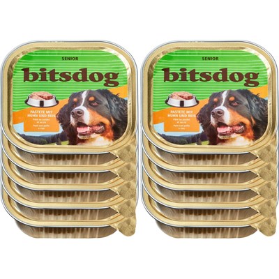 Aliment chien Senior bitsdog10×300g