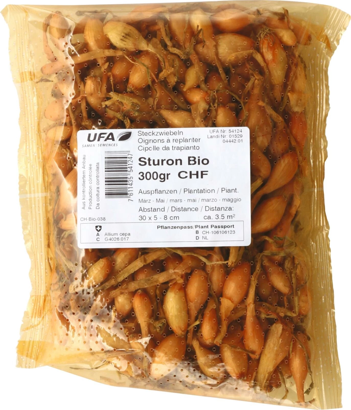 Oignons à repl."Sturon " BIO 300g