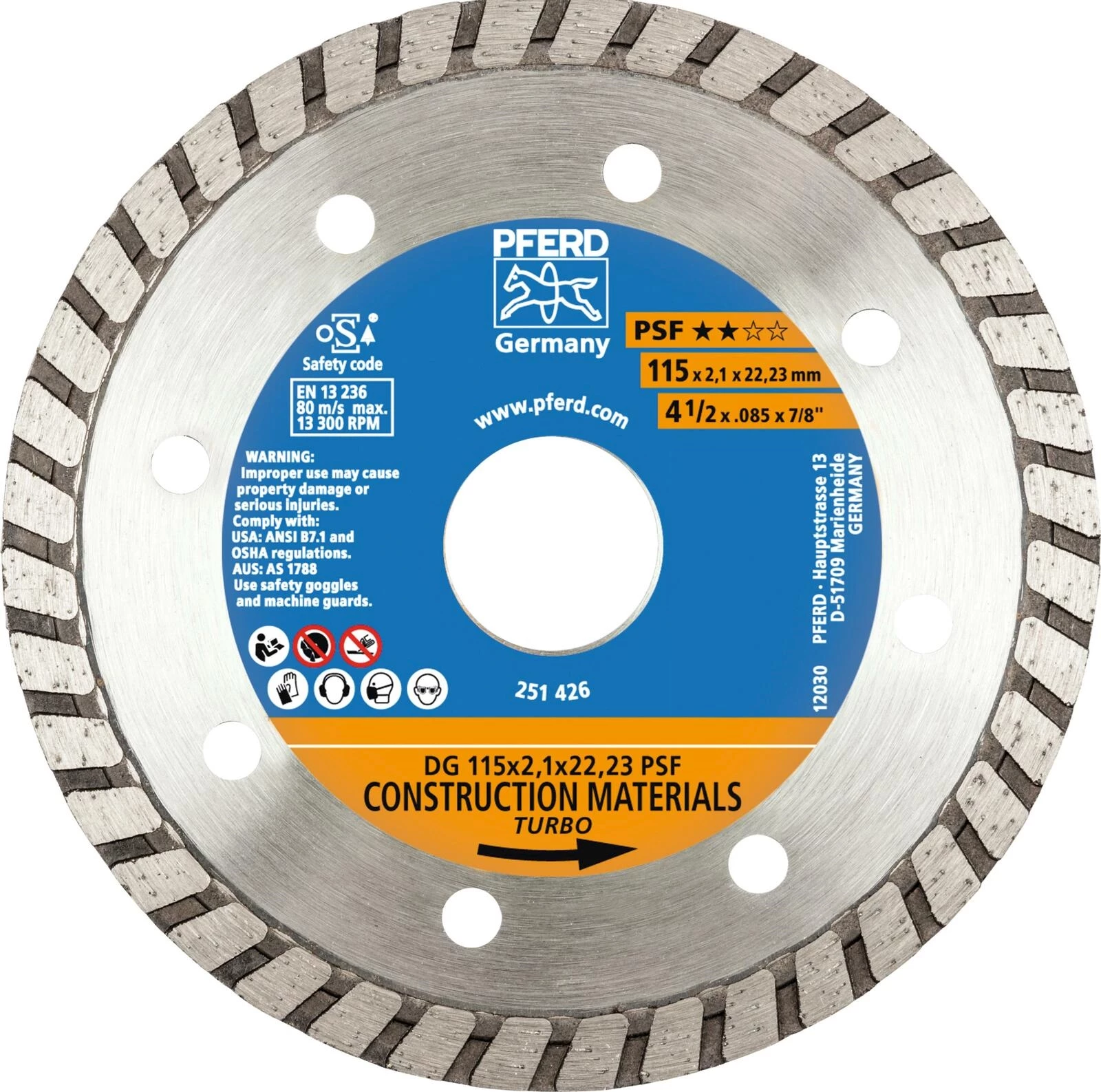 Trennscheibe Diamant Turbo