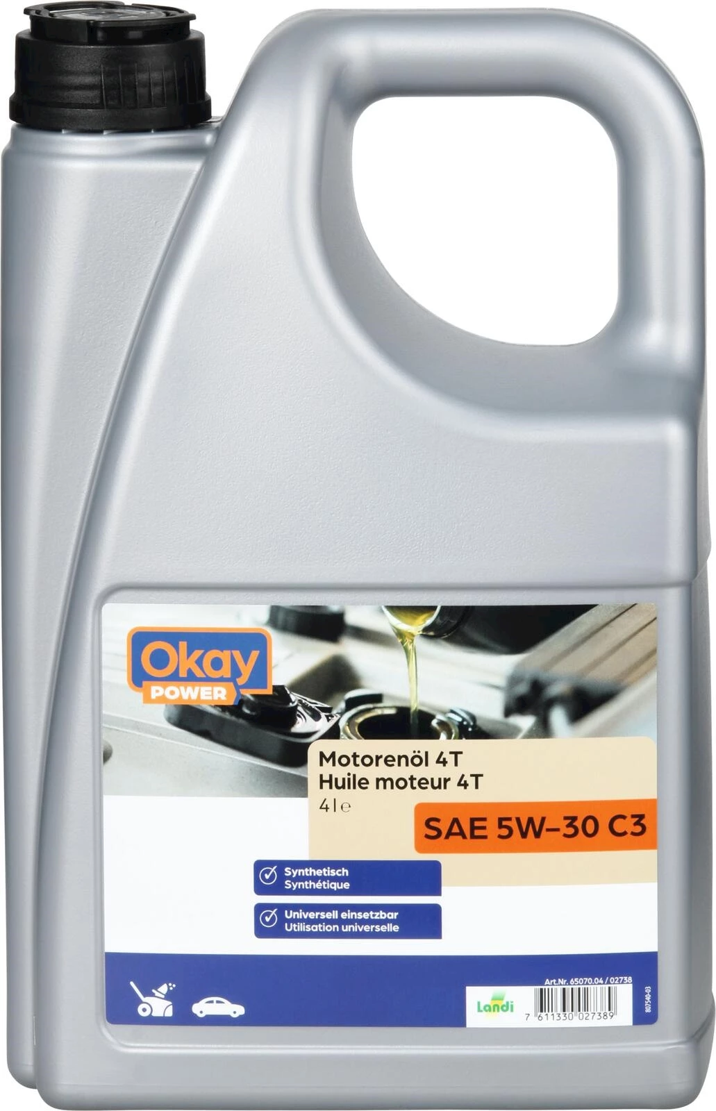 Motorenöl 5W-30 C3 Okay 4 l