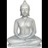 Buddha sitzend grau 45.5cm