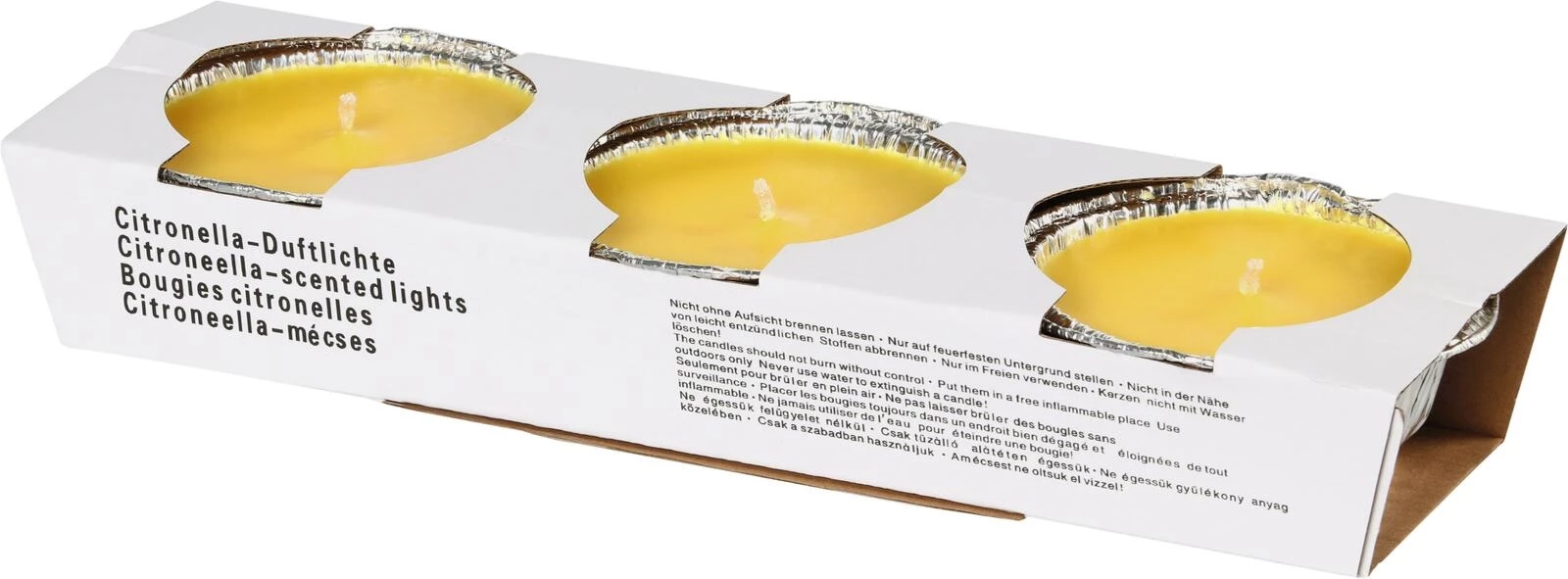 Duftkerze Citronella 3 Stück