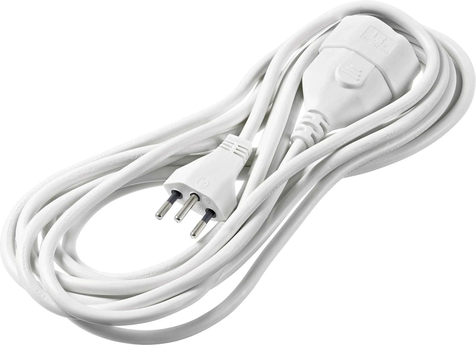 Verlängerungskabel weiss 5 m
