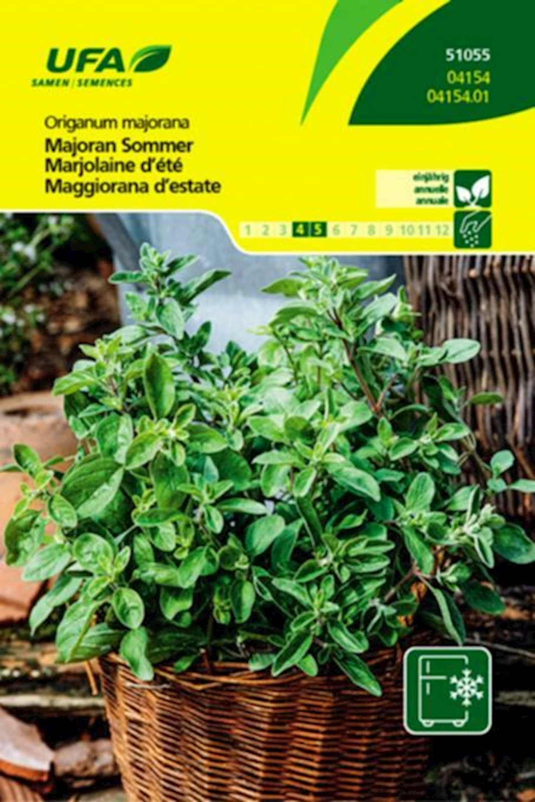 Kräuter Majoran Sommer UFA