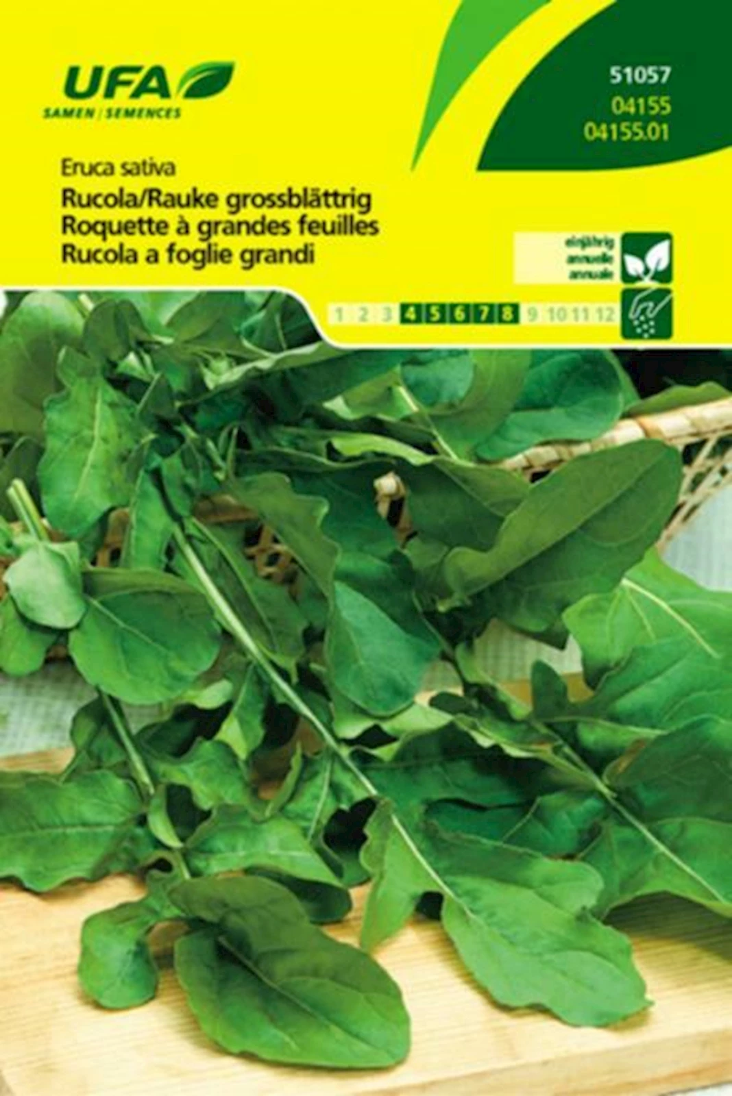 Kräuter Rucola/Rauke einj.UFA