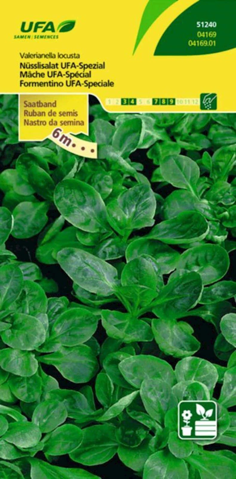 Saatband Nüsslisalat  UFA