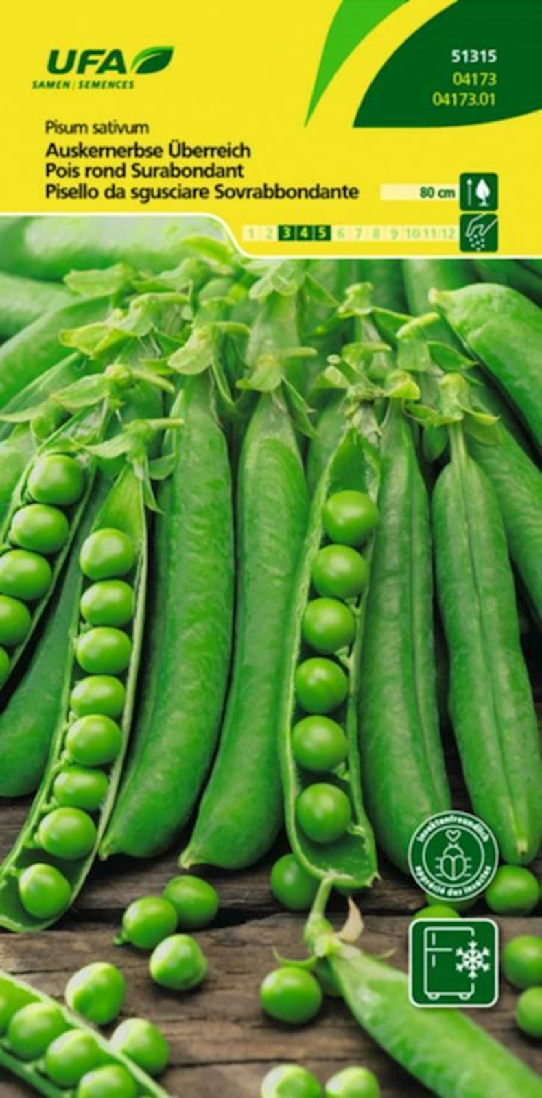 Pois ronds surabondants UFA