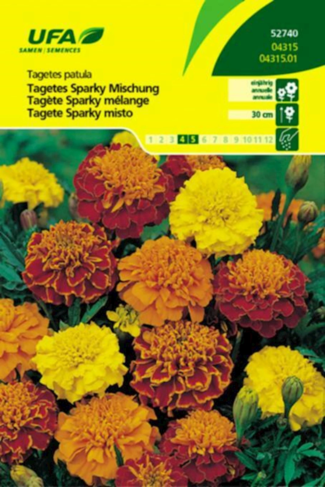 Tagetes Sparky Mischung UFA