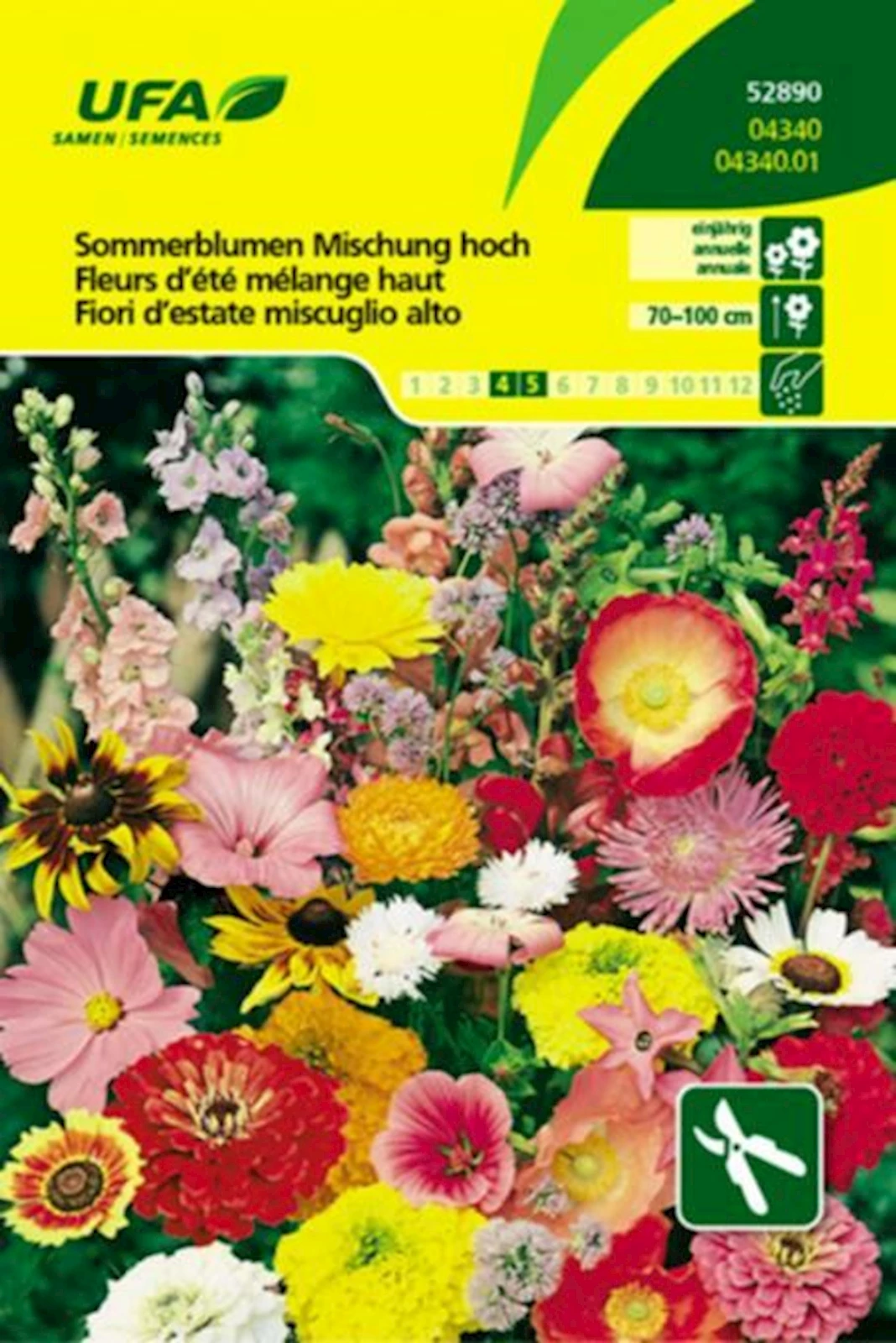 Sommerblumen Mischung hoch UFA