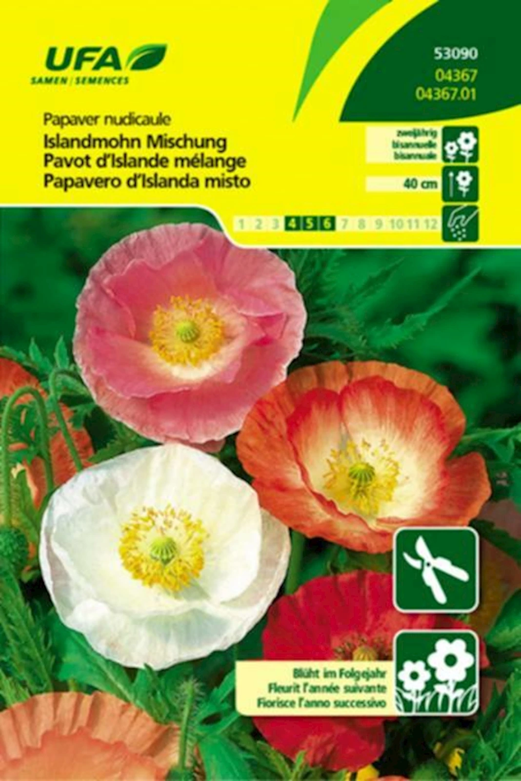 Islandmohn Mischung UFA