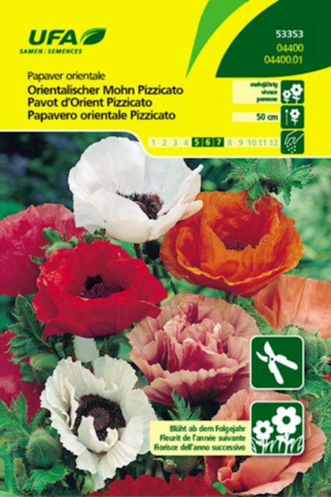 Orientaliisch Mohn Pizzicato UFA