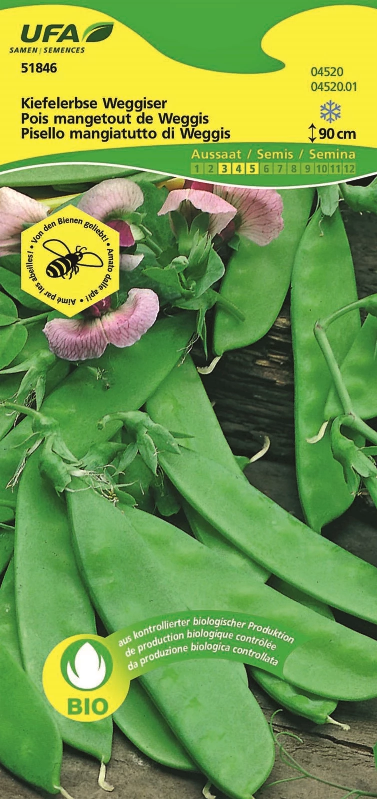 Kiefelerbsen Weggiser BIO-K UFA