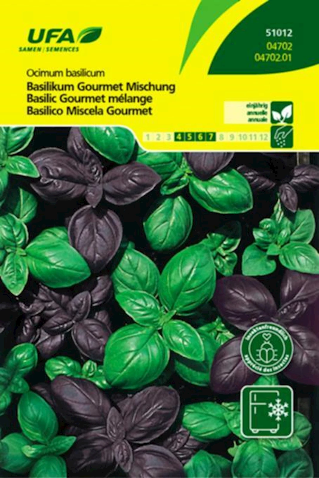 Kräuter Basilikum Gourmet UFA