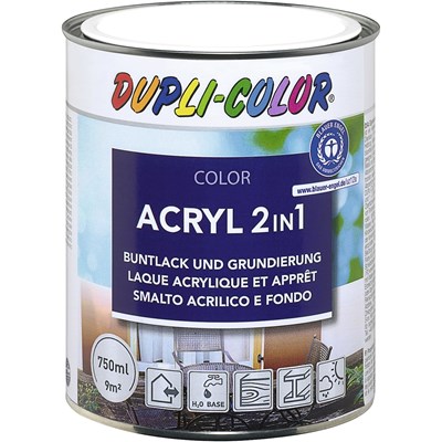 Laque acryl. 9010 blanc pur 250 ml