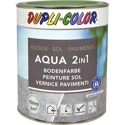 Peinture pour sol Aqua vert 750 ml