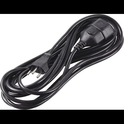 Câble de rallonge noir 5 m