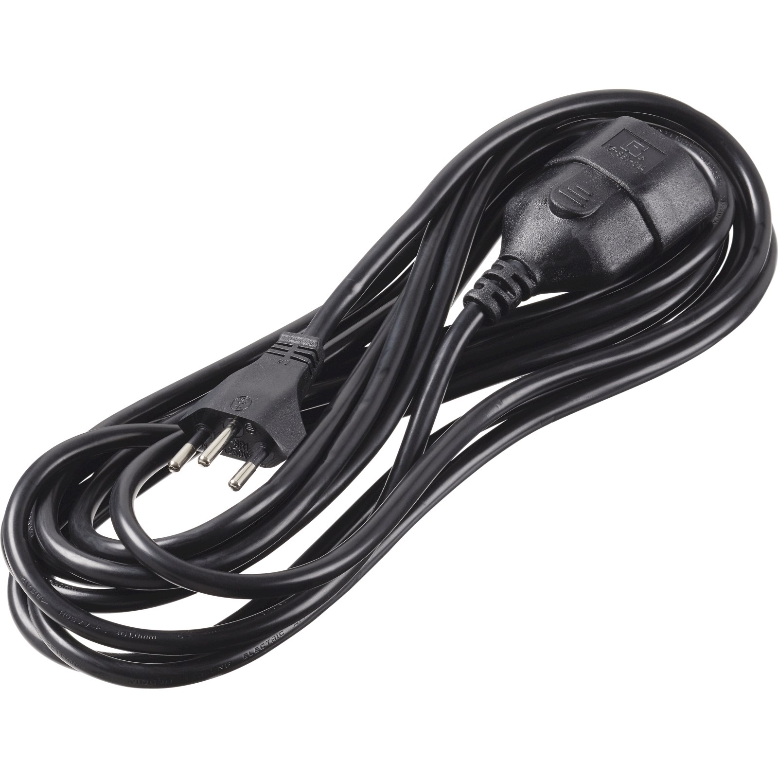 Câble de rallonge noir 5 m Acheter - Matériel électrique - LANDI