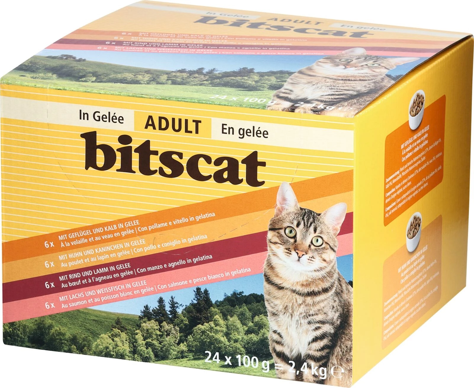 Katzenfutter Gelée 24 × 100 g