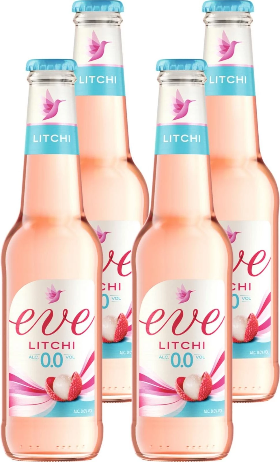 Eve Litchi 0.0 % 4 × 27,5 cl