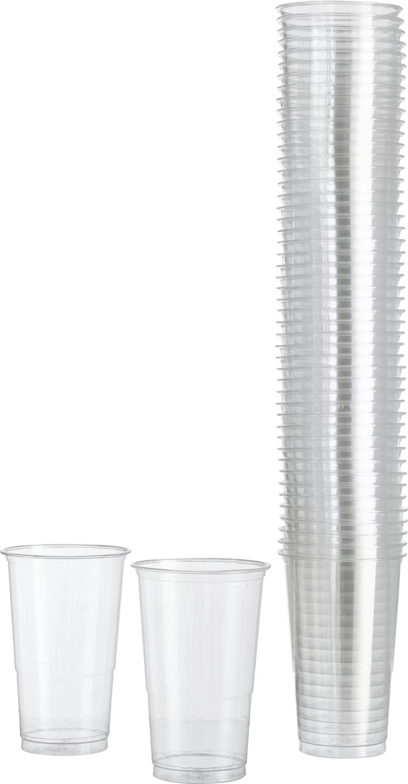 Gobelet plastique PET clair 3 dl