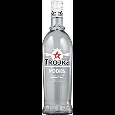 Vodka Trojka Pure 40% 70 cl