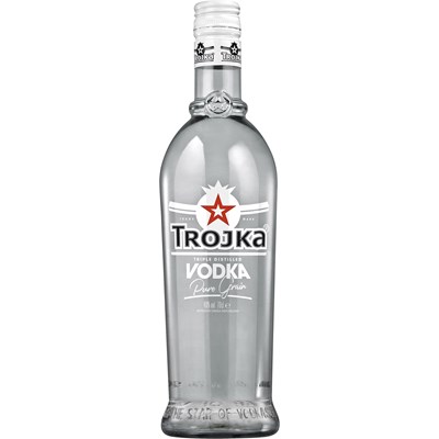 Vodka Trojka Pure 40% 70cl