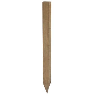 Poteau bois chêne 8 × 10 × 120 cm