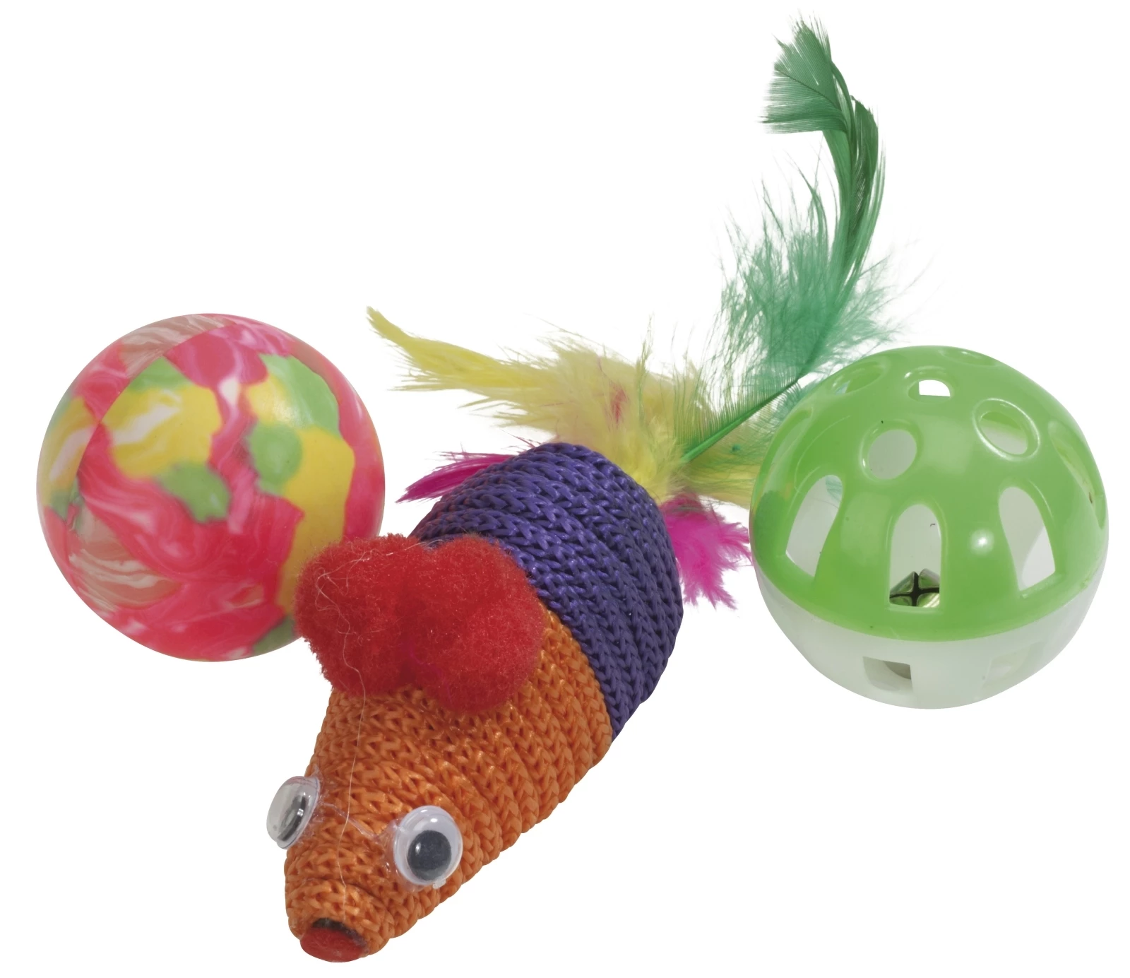 Katzenspielzeug Set klein
