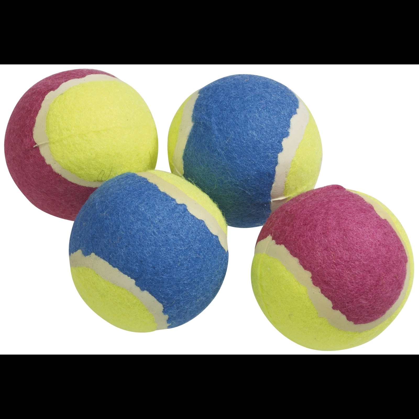 Jouet p. chiens balle tennis 4 pcs Acheter - Accessoires pour