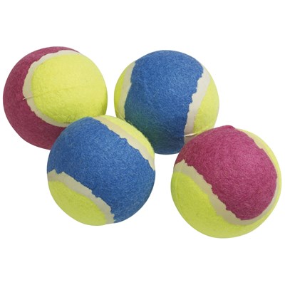 Hundespielzeug Tennisbälle 4 Stück