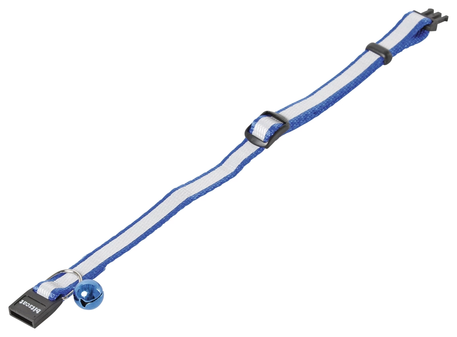 Katzenhalsband reflektor blau