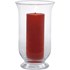 Vase en verre coloré 25 × 15,5 cm