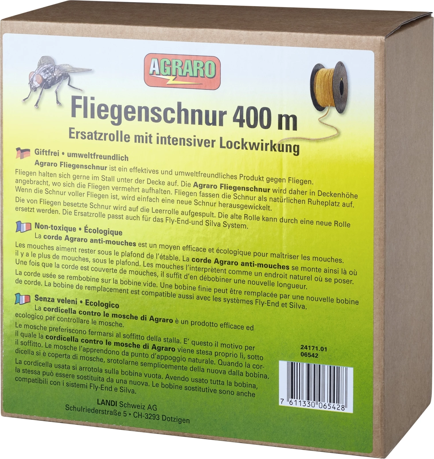 Fic.anti-mou. jaune Agraro 400 m