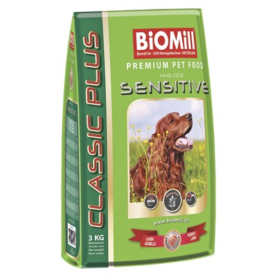 Aliment p. chien Sens. 3kg Biomill