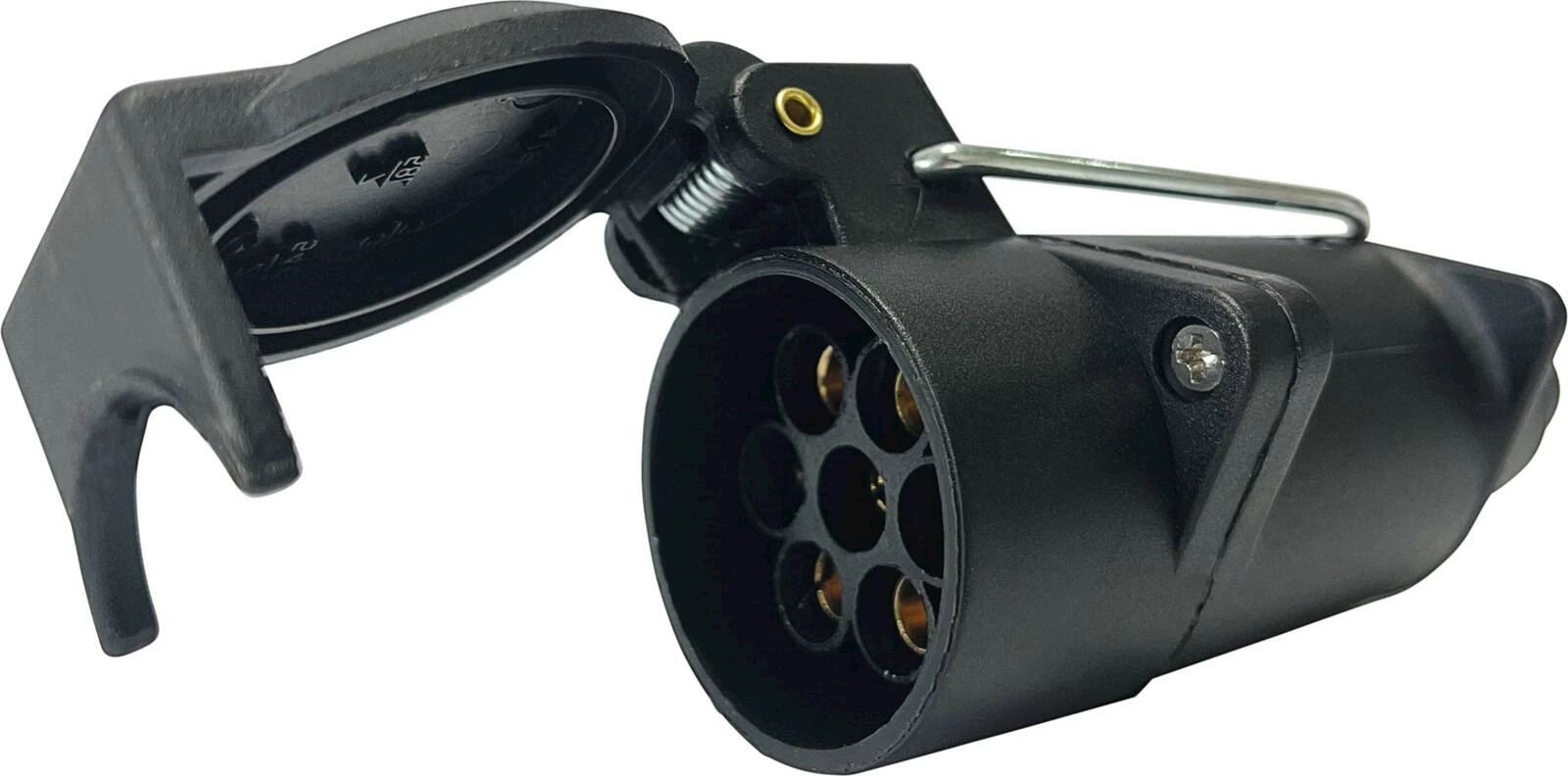 Steckdose hängend mit Deckel