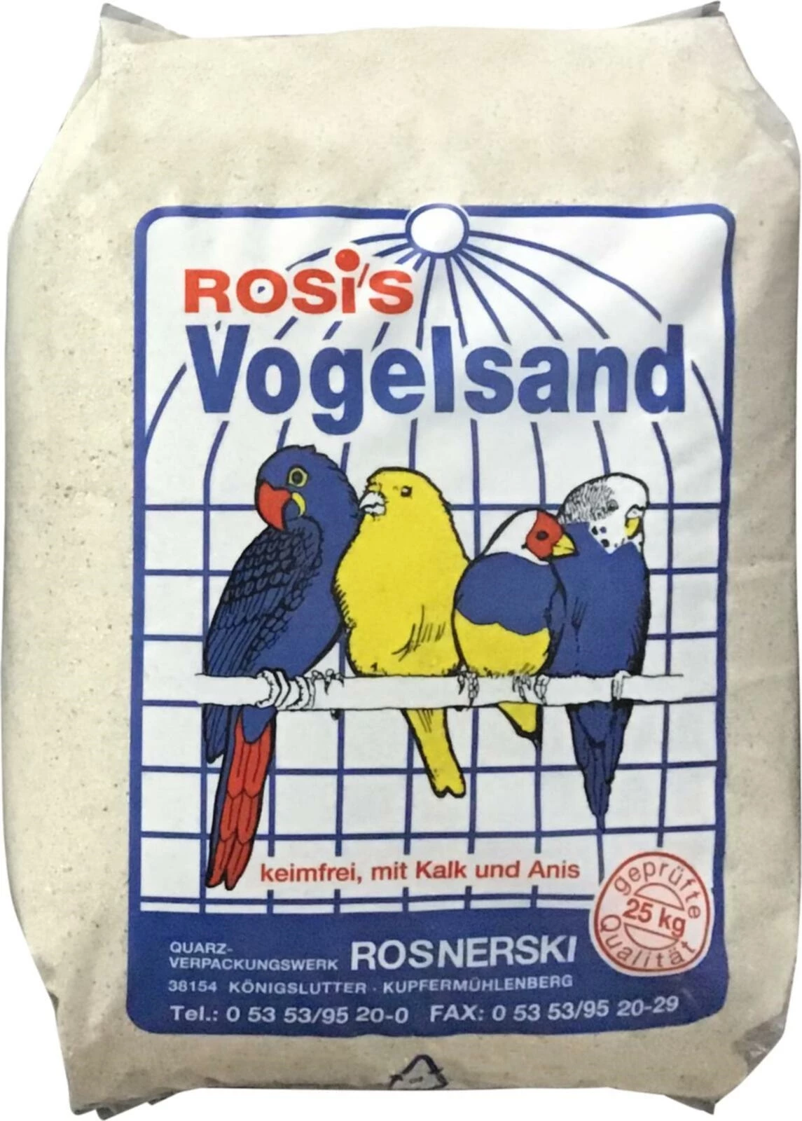 Rosi's Vogelsand 25 kg kaufen Geflügelzubehör LANDI