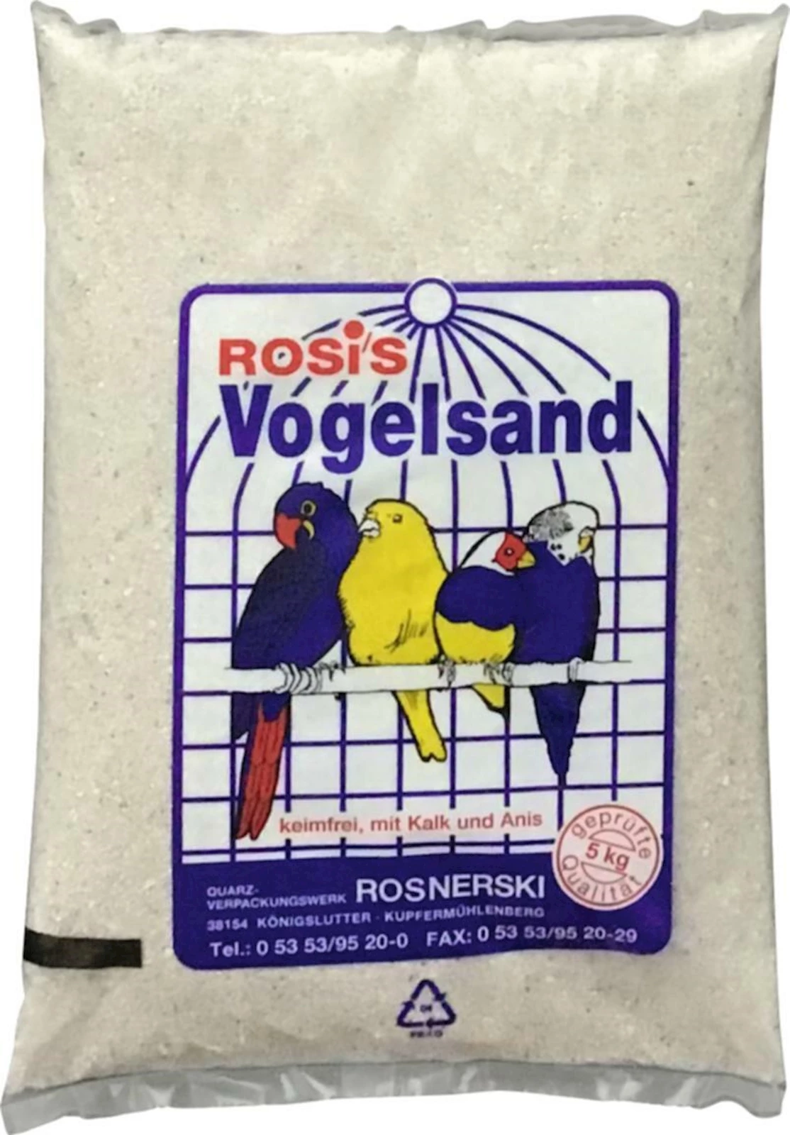 Rosi's Vogelsand 5 kg