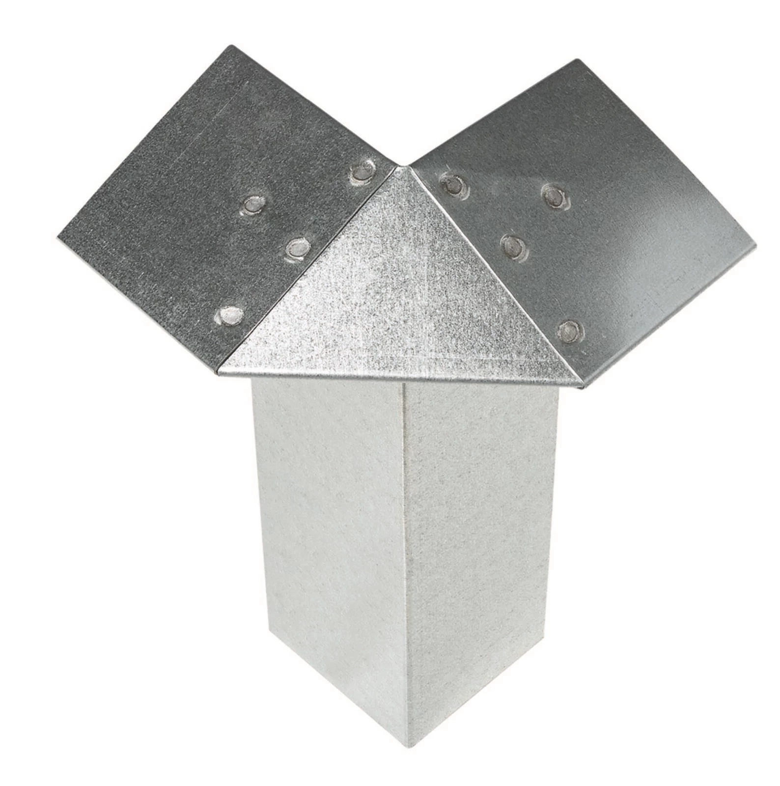 Schneckenzaun Eckelement innen